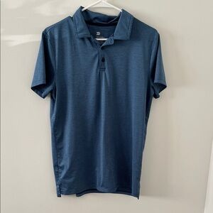 All in Motion Men's Blue Polo Shirt